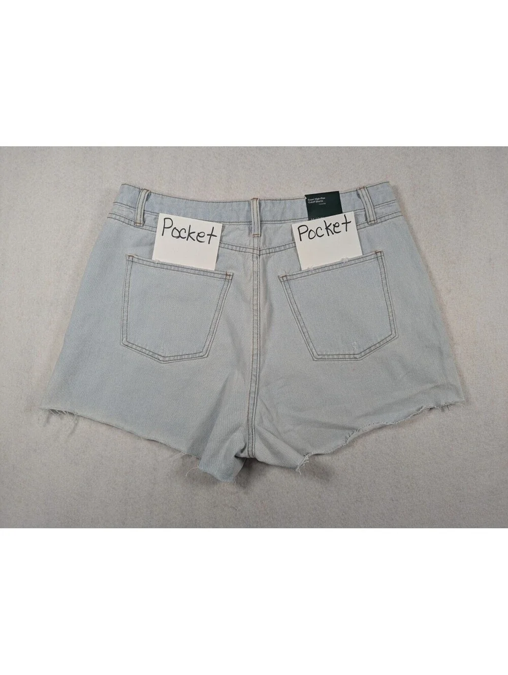 Wild Fable - Women's - Cutoff Denim Shorts - Super High-Rise - Size: 14